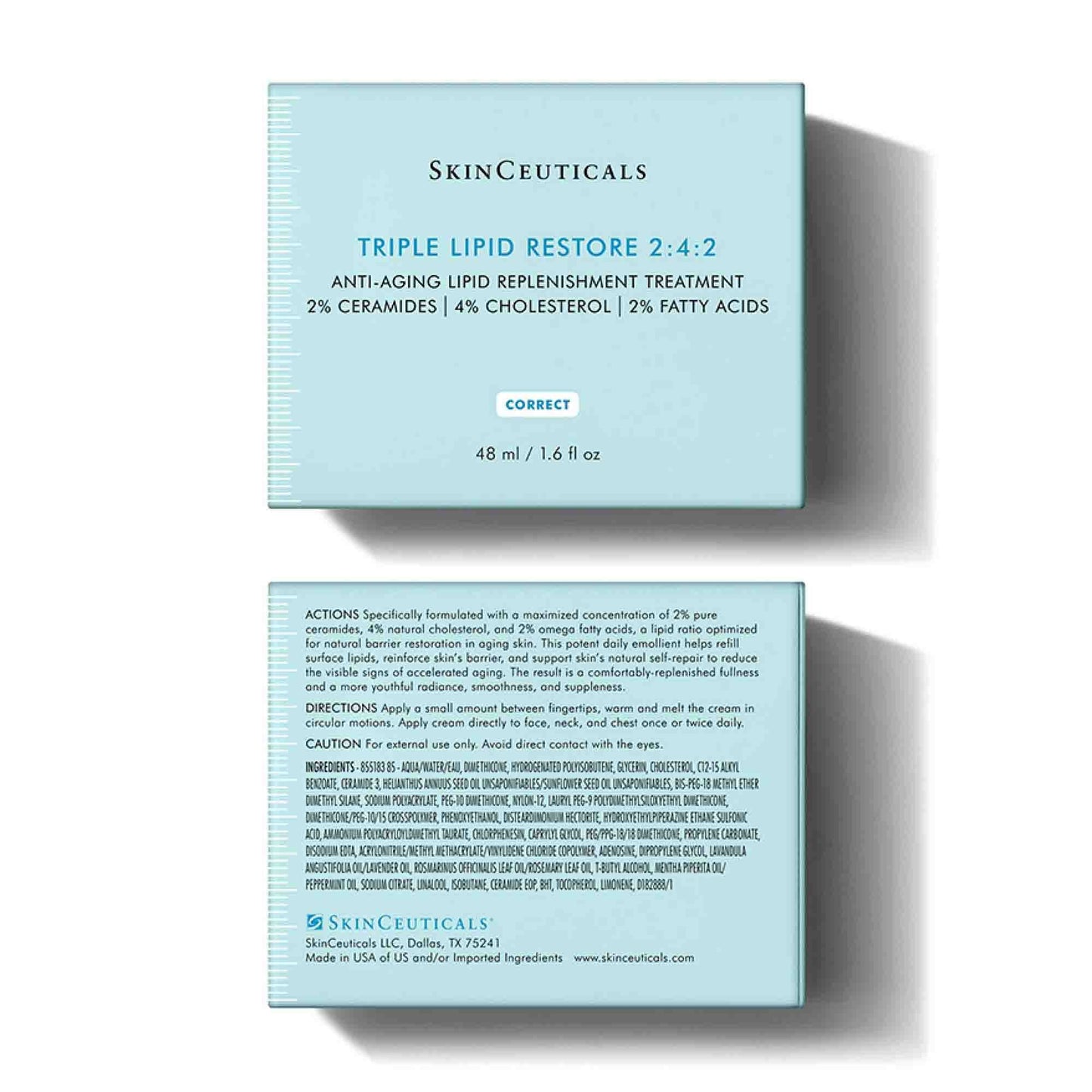 SkinCeuticals Triple Lipid Restore 2:4:2 outer carton packaging