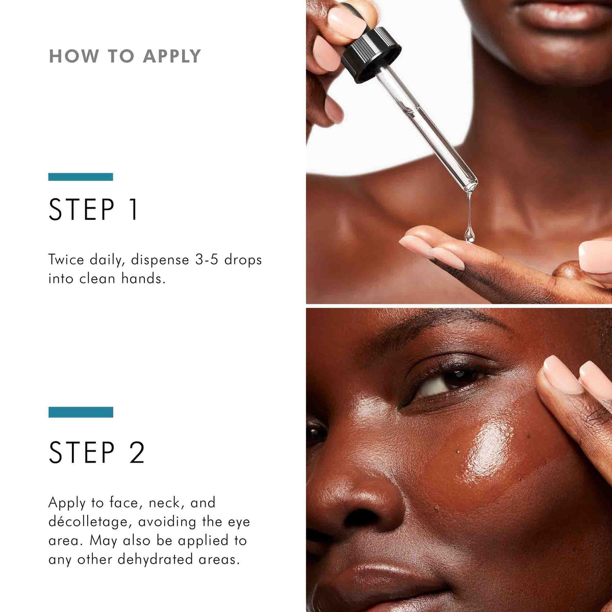How to apply SkinCeuticals Hydrating B5 Gel to face, neck and chest