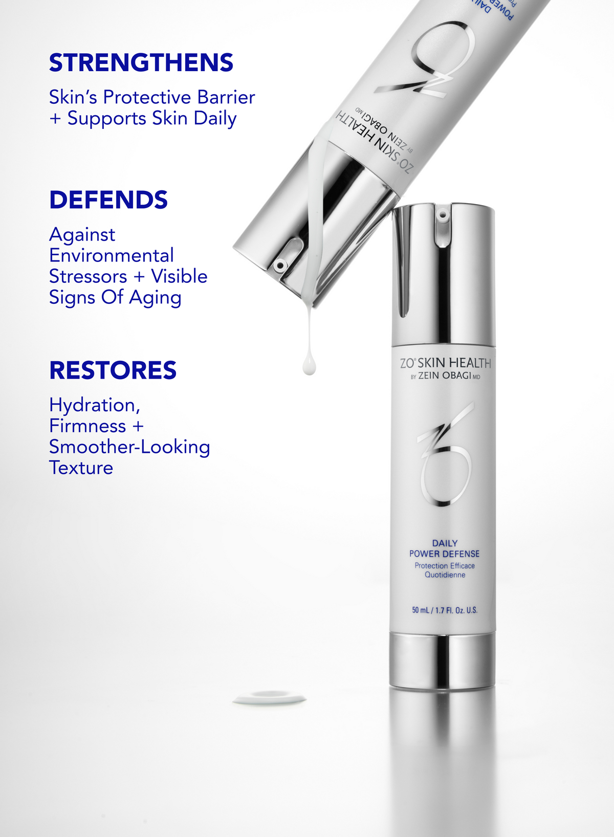 ZO Skin Health Daily Power Defense key benefits