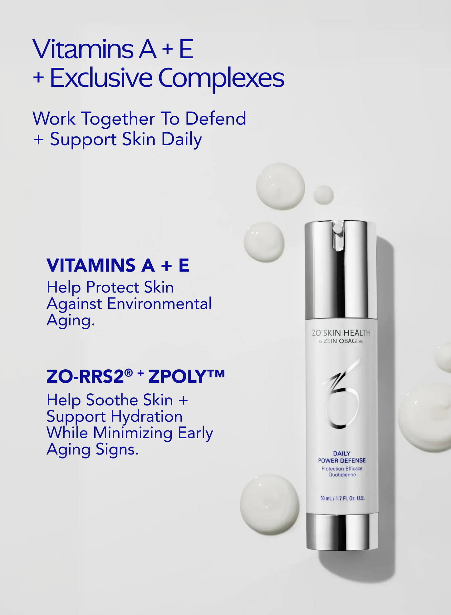 ZO Skin Health Daily Power Defense key ingredients
