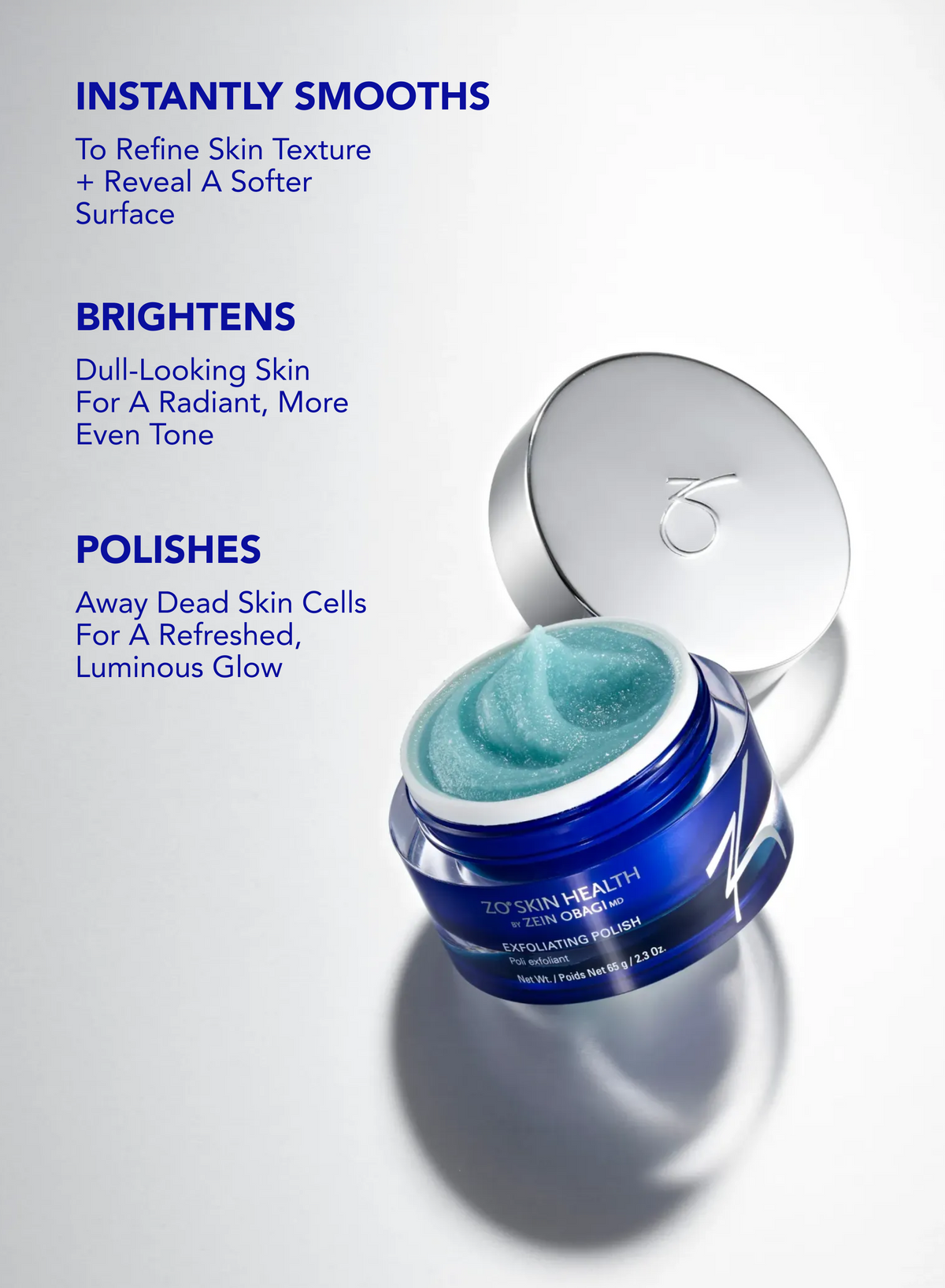 ZO Skin Health Exfoliating Polish key benefits
