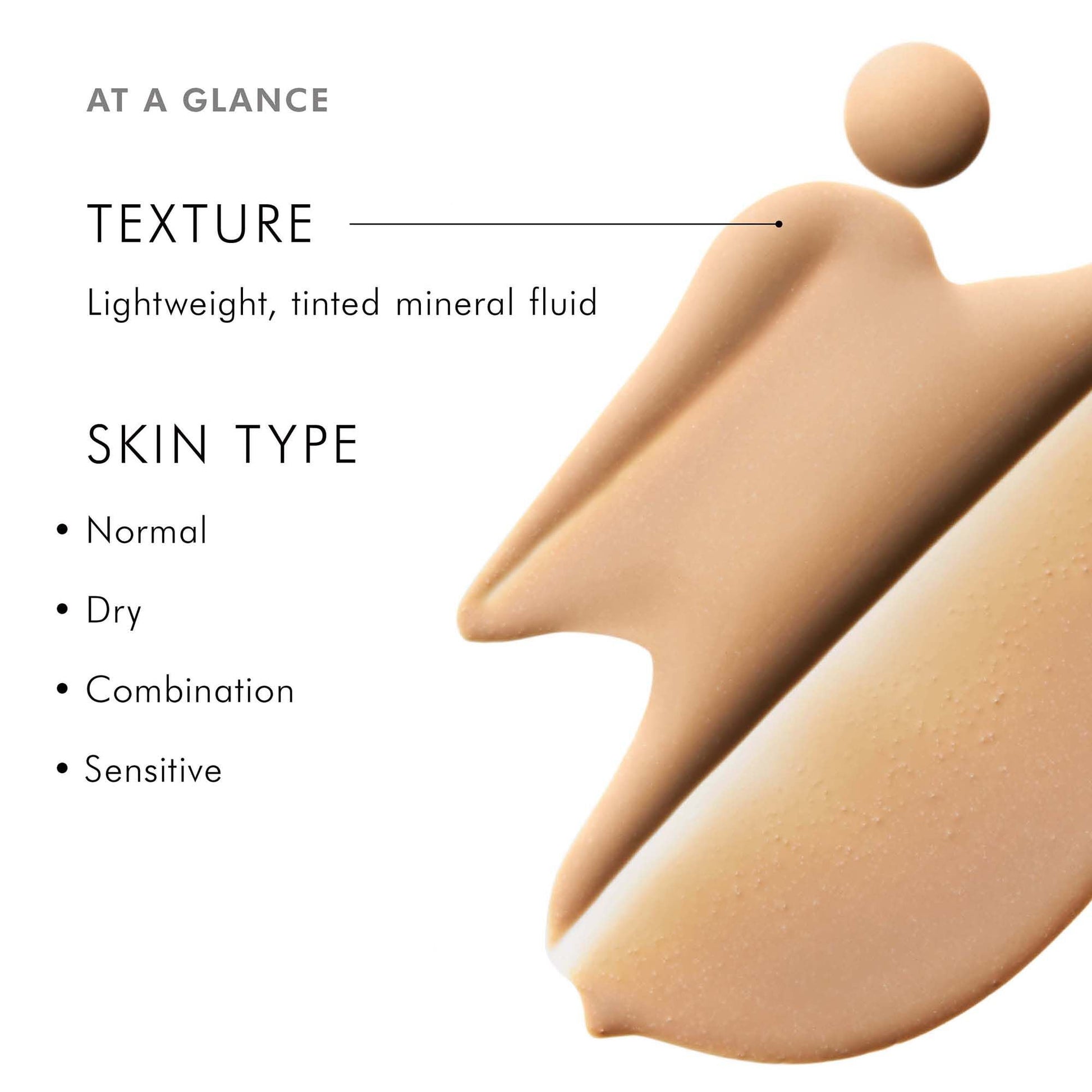 SkinCeuticals Physical Fusion UV Defense SPF 50 tinted mineral fluid texture swatch and skin types