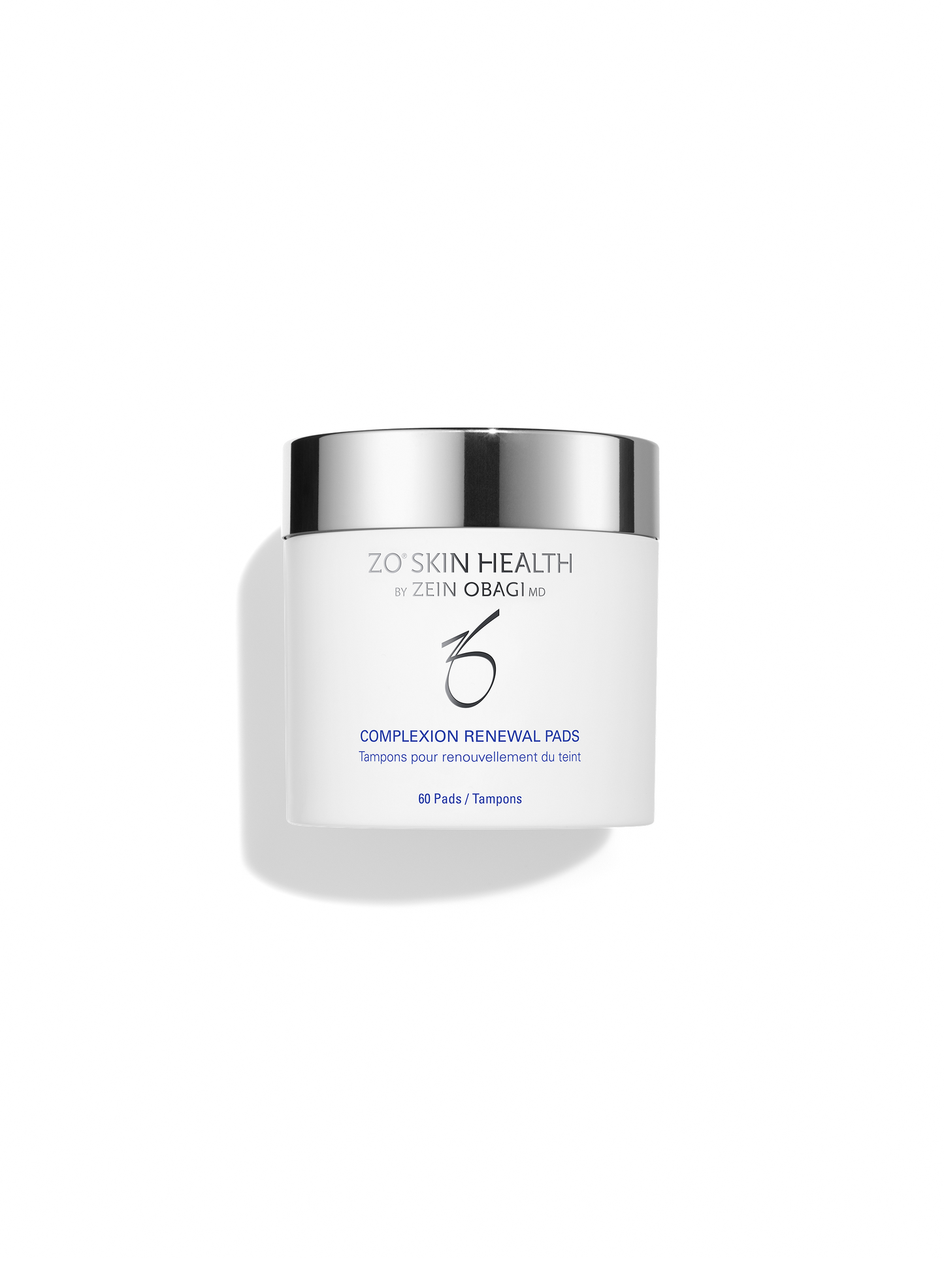 ZO Skin Health Complexion Renewal Pads 60 count jar, front product view