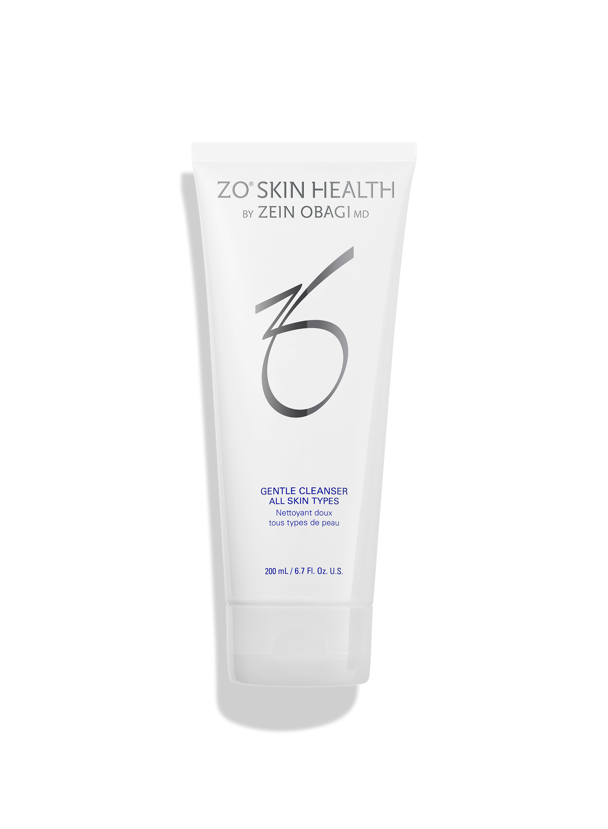 ZO Skin Health Gentle Cleanser 6.7 oz bottle, front product view