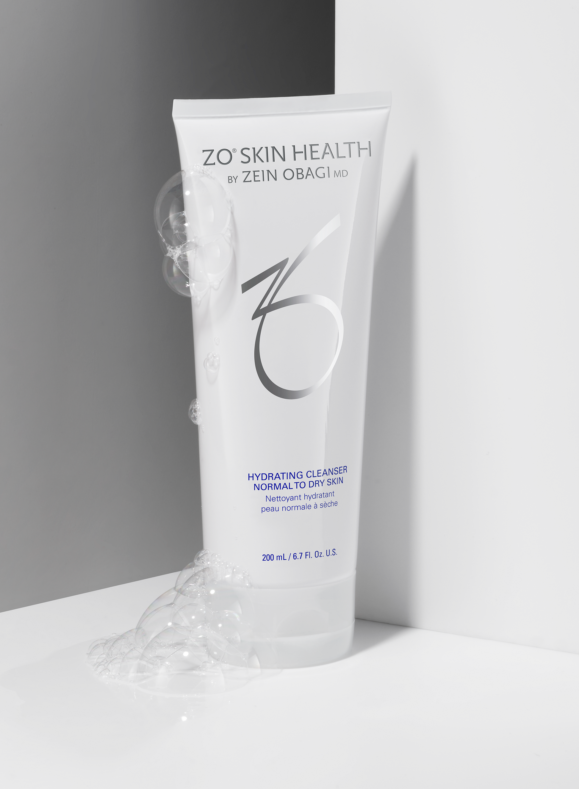 ZO Skin Health Hydrating Cleanser styled product shot