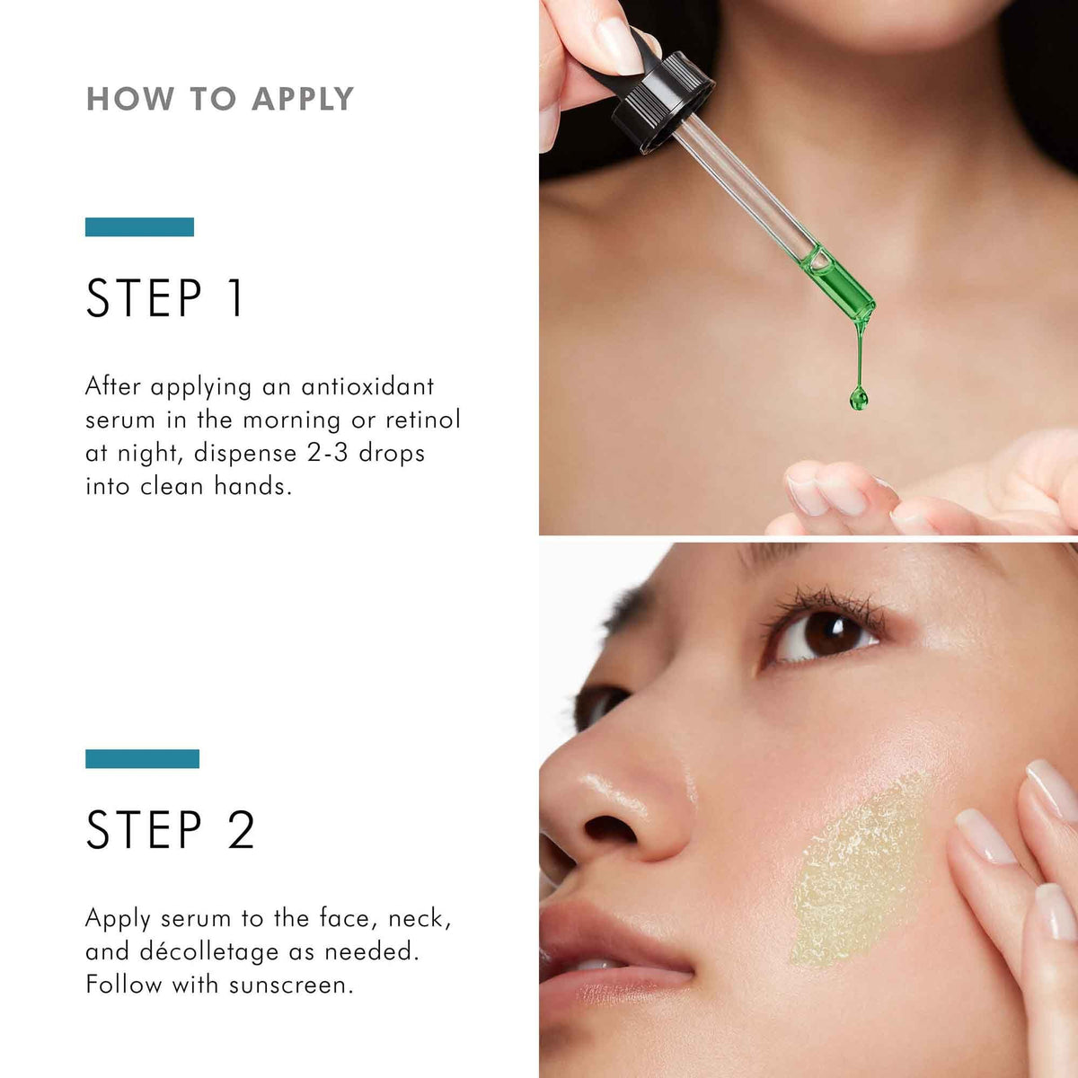 How to apply SkinCeuticals Phyto Corrective Gel to face, neck and chest